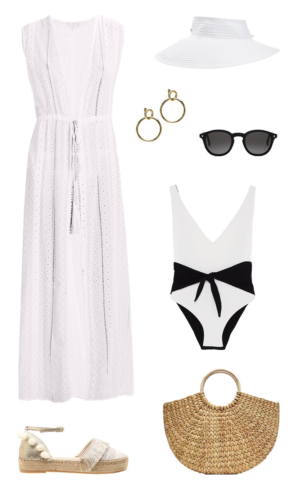 A stylish outfit - the perfect dress for the Italian Riviera
