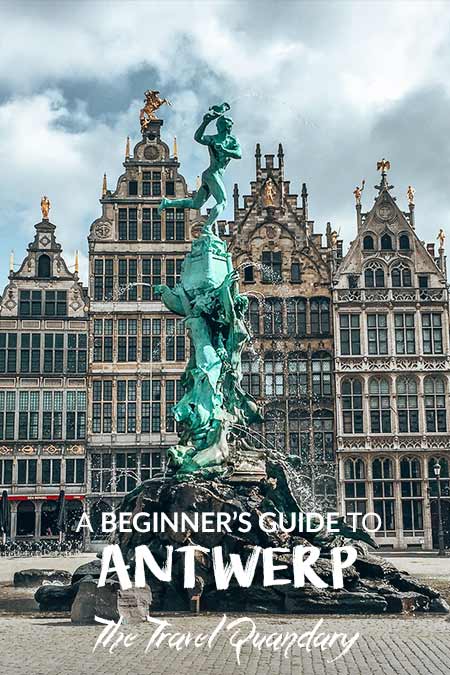 A Beginners Guide to Antwerp The Brabomonument in Grote Markt, Antwerp, Belgium