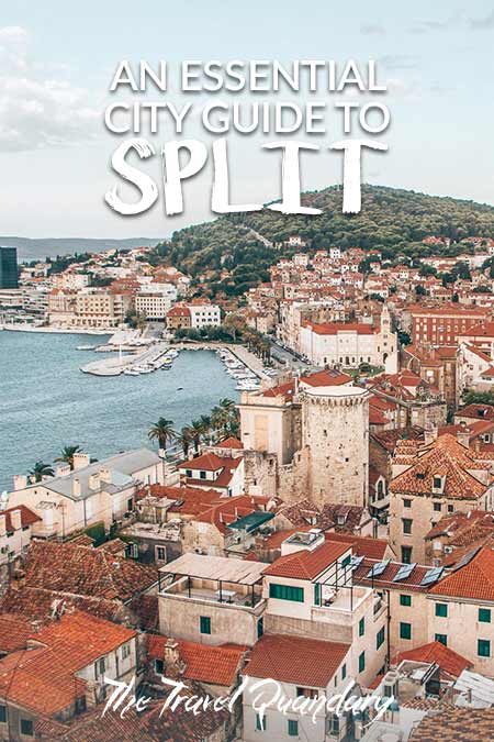 Pin and Save Photo: Split Travel Guide
