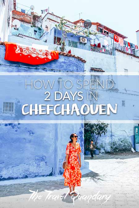Pin to Pinterest: how many days in Chefchaouen
