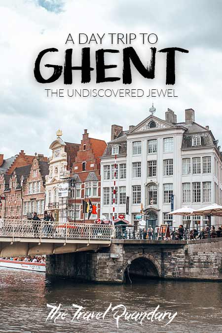 The Undiscovered Flemish Jewel A Day Trip to Ghent A bridge and gingerbread houses along a canal in Ghent, Belgium