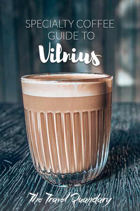Where To Find The Best Coffee In Vilnius A hot latte from Huracan Coffee, Coffee in Vilnius