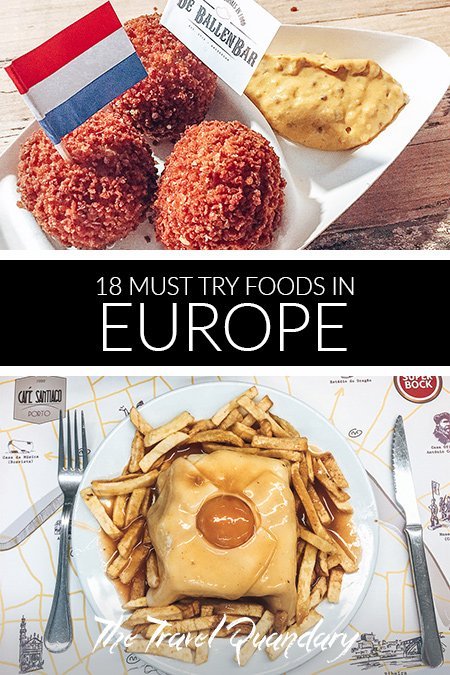 18 foods you must try in europe2 Pin to Pinterest: Bitterballen from the Netherlands and francesinha from Portugal