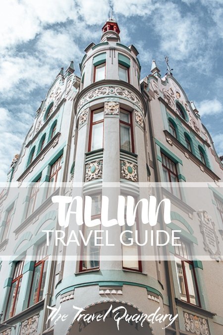 Pin to Pinterest: Art deco architecture in Tallinn Old Town