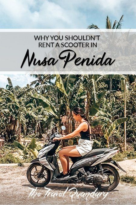 Scooter Rental Nusa Penida2 Pin Photo: Jasmine practices riding a scooter on Nusa Penida, Indonesia