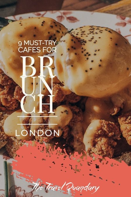 9 must try cafes for brunch London Pinterest Pin Photo: Best Cafes for Brunch in London