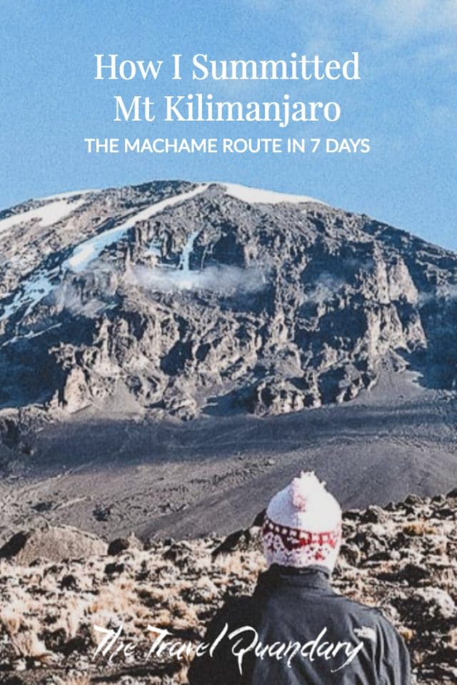 Mount kilimanjaro climb in 7 days Pinterest Pin to Pinterest: Looking up at the peak of Mt Kilimanjaro