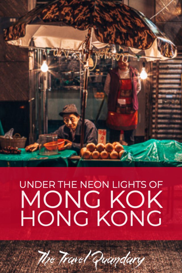 Pin Photo: Neon Lights Nathan Road Kowloon