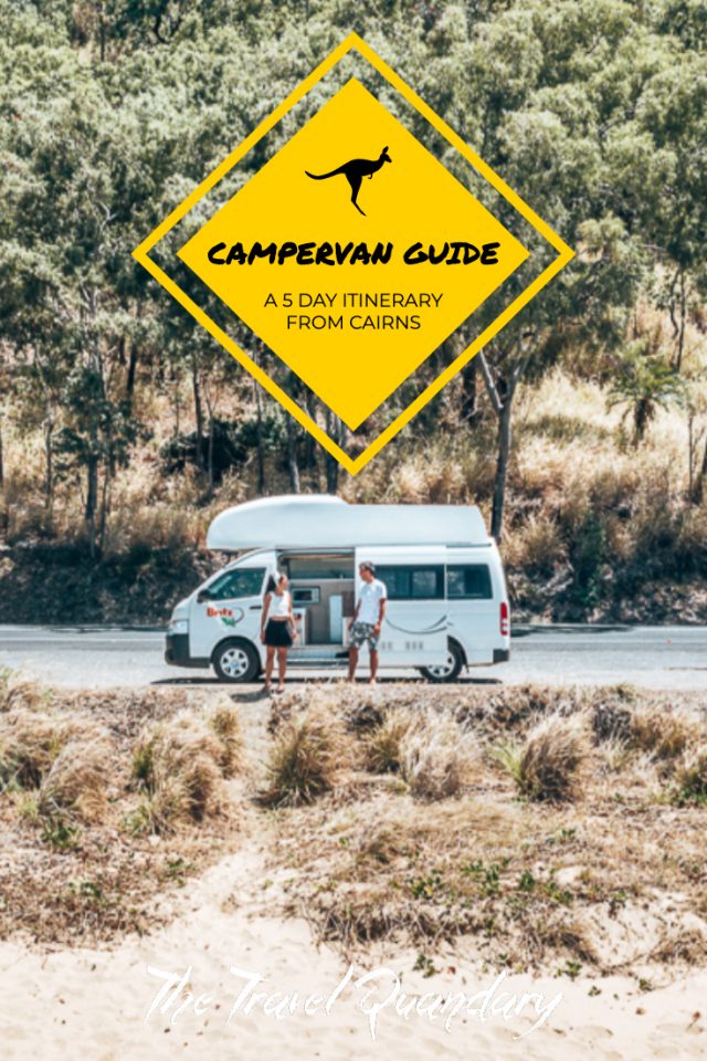 Campervan Cairns Pinterest Pin Photo: campervan trip from cairns