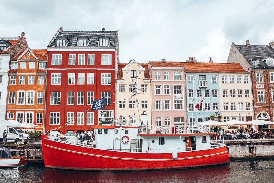2 Days In Copenhagen Itinerary See Eat Sleep Shop 19 L Nyhavn on a cloudy day - Copenhagen City Guide, Denmark