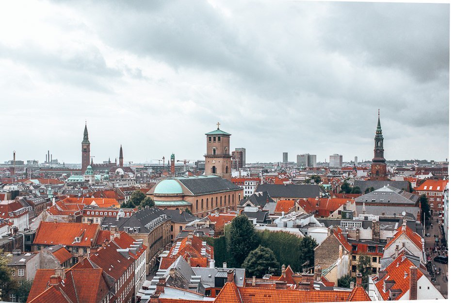 2 Days In Copenhagen Itinerary See Eat Sleep Shop 4 L View over Copenhagen from The Round Tower - Copenhagen City Guide, Denmark