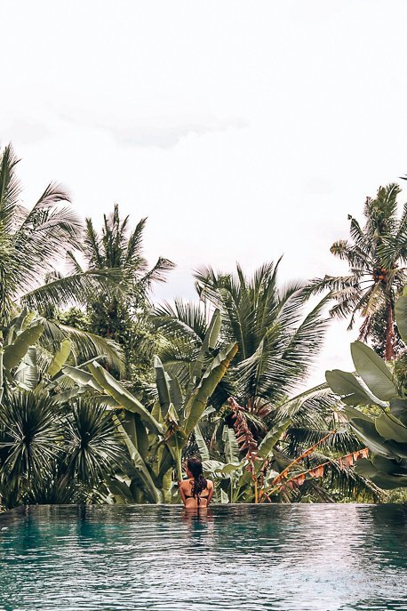 25 Incredible Photos Of Bali To Spark Your Wanderlust 2 P Jasmine enjoying the infinity pool at The Shala Bali, Ubud, Bali Gallery