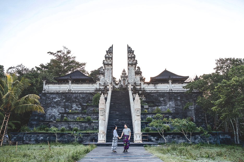 25 Incredible Photos Of Bali To Spark Your Wanderlust 5 L Standing in front of the gates at Temple of Lempuyang Lehur, Bali Gallery