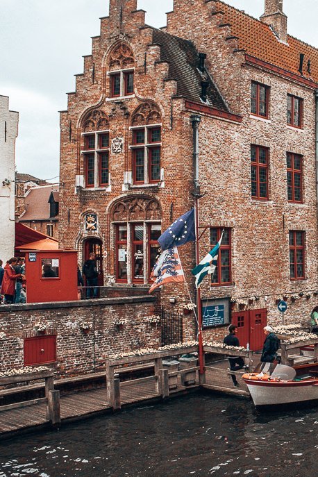 A Complete Guide To 24 Hours In Bruges 6 P Red brick facades in Bruges Belgium
