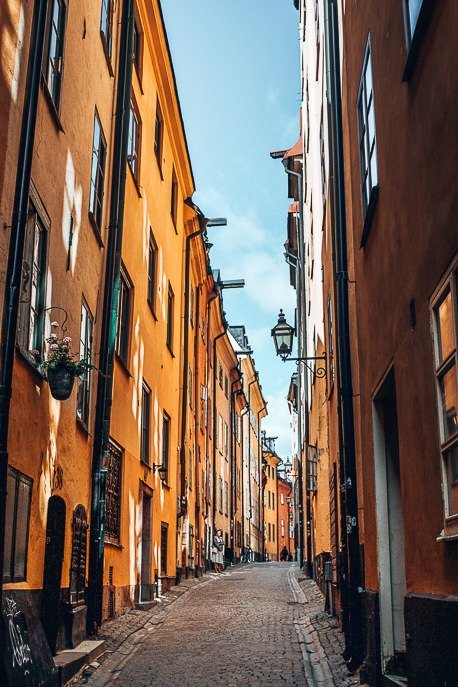 A Fantastic Stockholm Itinerary 2 Days In The Swedish Capital 14 P Colourful laneways of Stockholm - Sweden