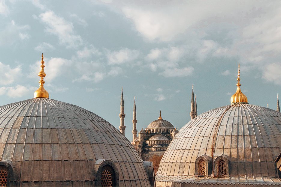 A Guide On How To Spend 4 Days In Istanbul 12 L View of the domes from the Hagia Sofia Mseum - Istanbul City Guide, Turkey