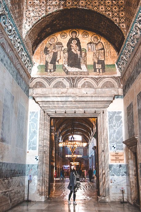 Inside Hagia Sogia Museum - Istanbul City Guide, Turkey