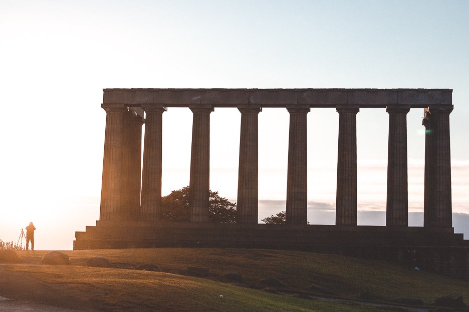 An Unmissable Guide To 48 Hours In Edinburgh 4 L Sunset atop Calton Hill, Edinburgh