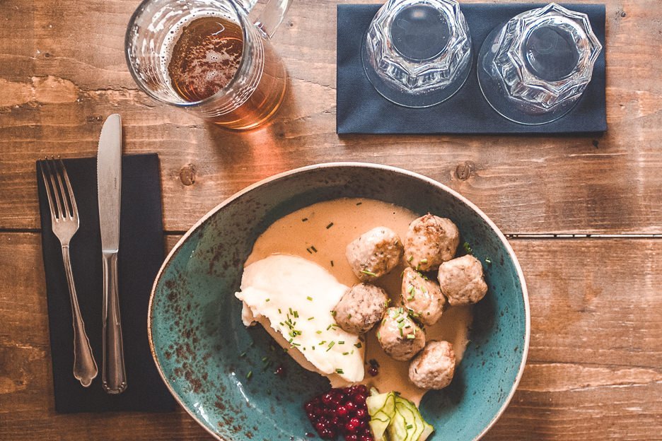 Eating in Europe 18 Must Try Traditional Foods 11 L Traditional Swedish Meatballs at Meatballs For the People, Stockholm Sweden