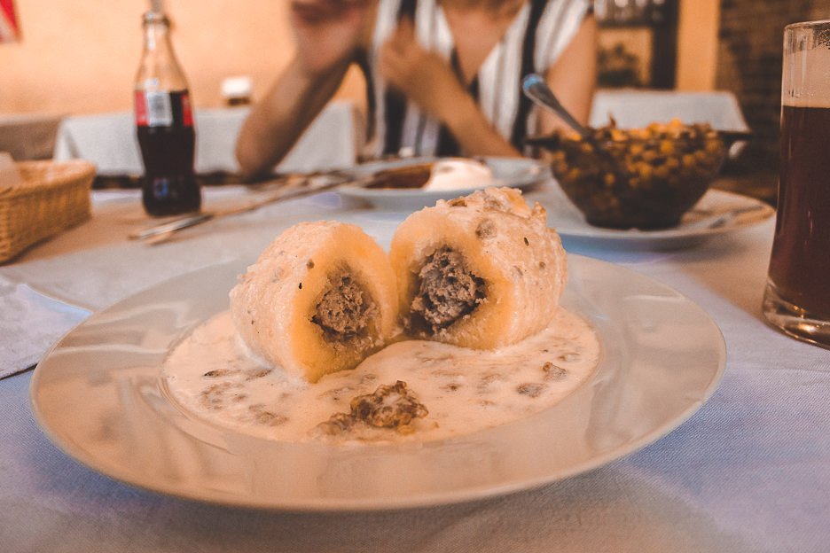 How To Make The Most Of 24 Hours In Vilnius 7 L Potato dumplings at Šnekutis, Vilnius