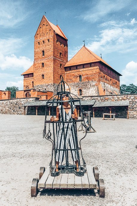 How To Make The Most Of 24 Hours In Vilnius 9 P Trapped in a prisoner cell at Trakai, Vilnius Lithuania