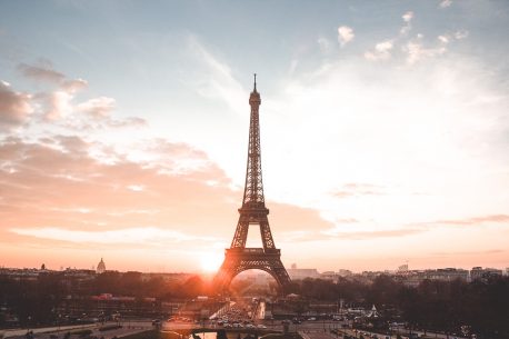 Sunrise over the Eiffel Tower from Trocadero, Paris - First Trip