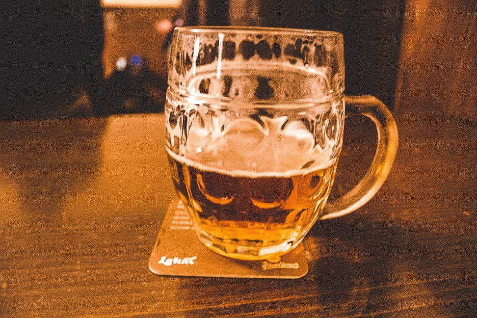 How To See Prague In 2 Days 13 L Czech beer at Lokal, Prague City Guide
