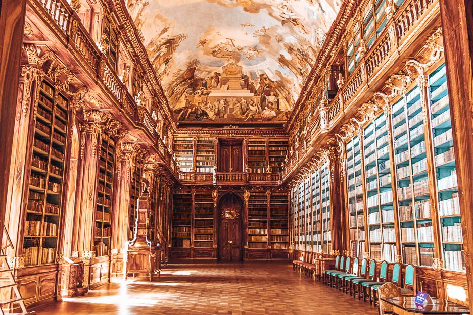 How To See Prague In 2 Days 4 L The Theological Hall inside the Strahov Monastery, Prague City Guide