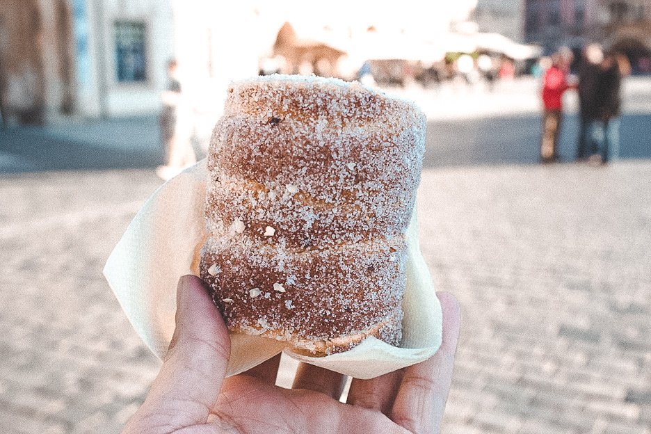 How To See Prague In 2 Days 9 L Trednelik cinnamon roll, Prague City Guide
