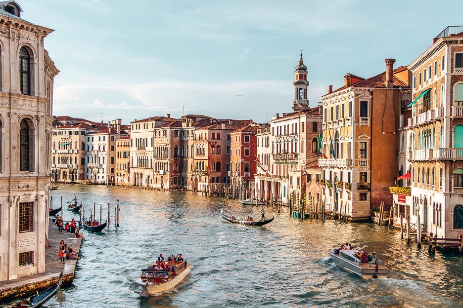 Planning A European Road Trip What You Should Know Before You Go 10 L Boats on the Grand Canal in Venice, Italy