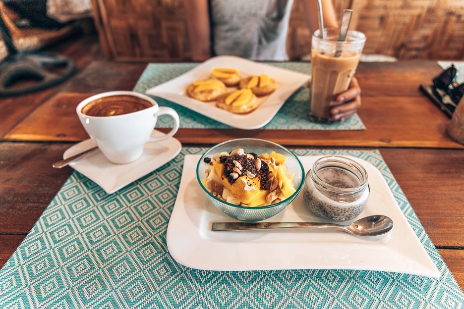 Brunch and coffee at The Pleasure Point Cafe, SIargao