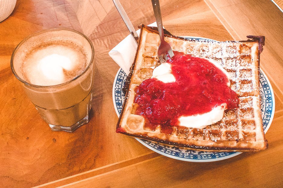 The Alternative Berlin City Guide 11 L Waffles and coffee from Kauf Dich Glücklich Café & Mehr, Berlin