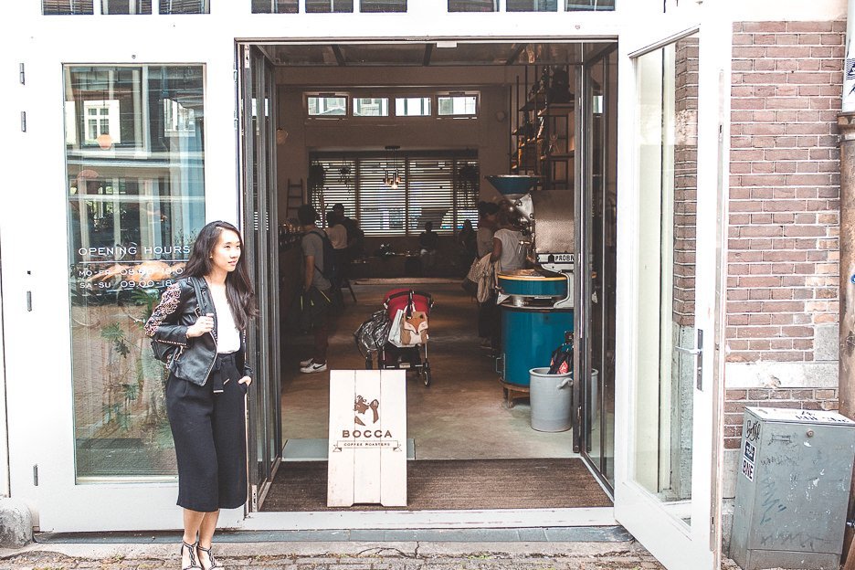 The Best Specialty Coffee In Amsterdam 10 Cafes You Should Visit 9 L Outside the front of Bocca Coffee - Coffee in Amsterdam