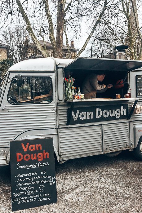 The Essential London Market Guide 20 P Van Dough Food Truck at Brockley Market, London