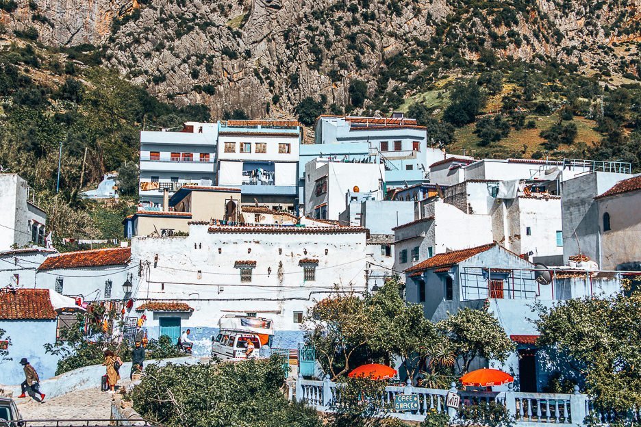 Painted blue houses of Chefchaouen, Morocco