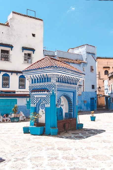 Bab El Sor Square, Chefchaouen Morocco