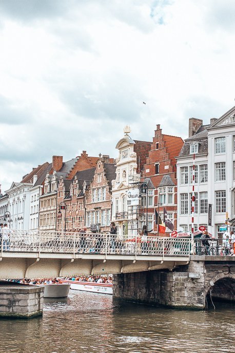 The Undiscovered Flemish Jewel A Day Trip To Ghent 8 P Beautiful brick facades along the canals of Ghent, Belgium