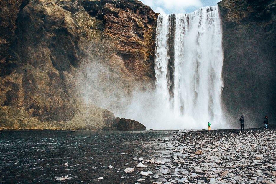 Magnificent Skogafoss Waterfall, Iceland