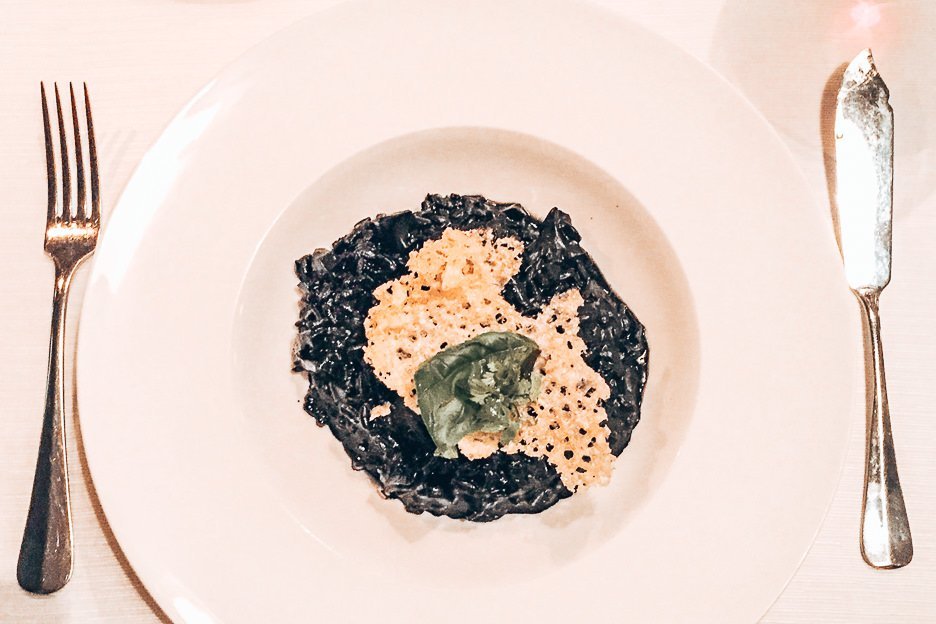 Unravelled A Guide To Exploring Montenegro 5 L Black ink risotto at Galion, Kotor, Montenegro