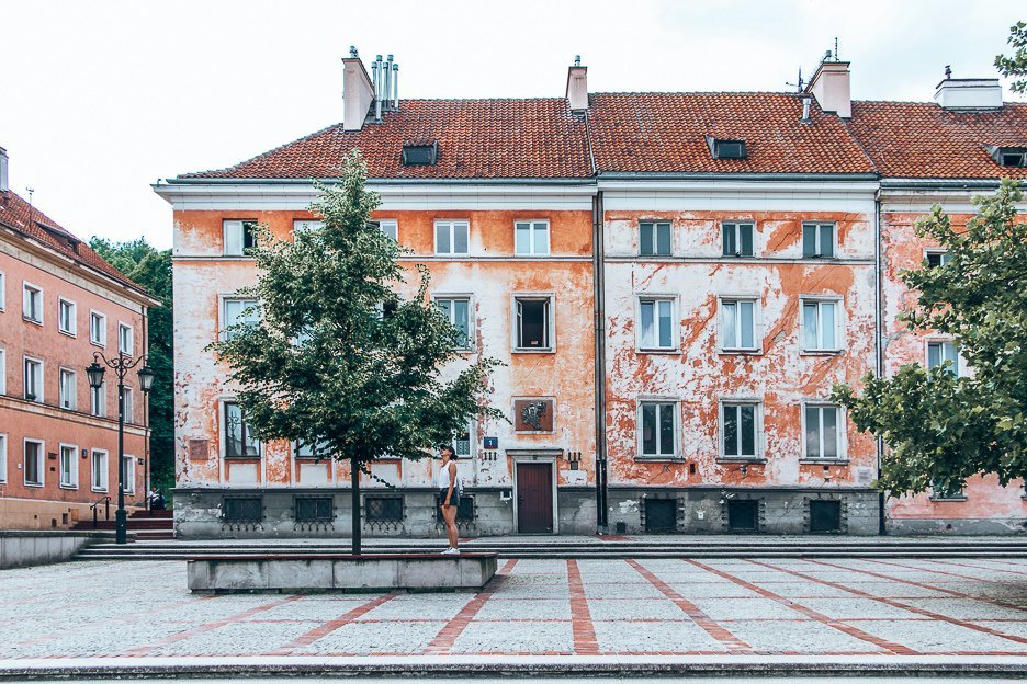 What We Learned From Our 50 Days European Campervan Trip 12 L Wandering the streets of Warsaw Poland