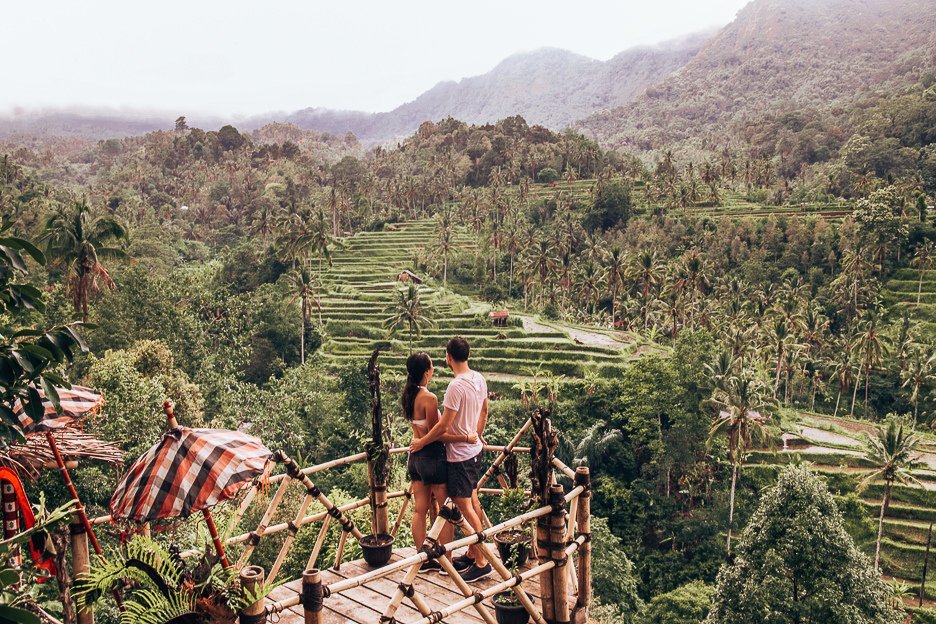 25 Incredible Photos Of Bali To Spark Your Wanderlust 4.1 L Looking out over the rice fields in Bali Gallery