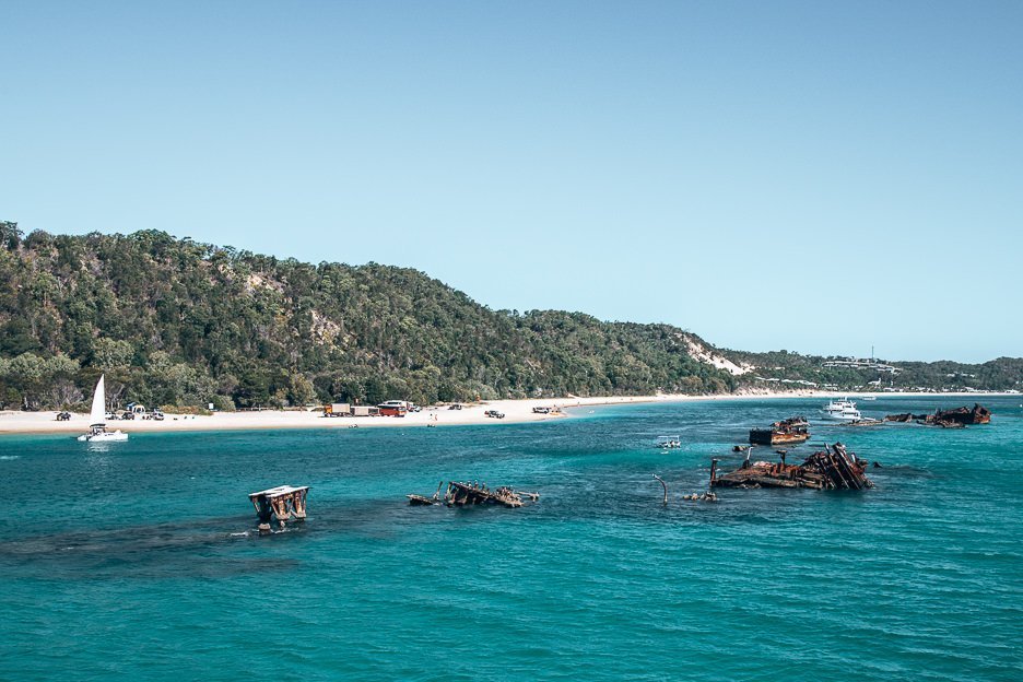 An Insiders Guide To Brisbane Australia 4 L Tangalooma shipwrecks at Moreton Island
