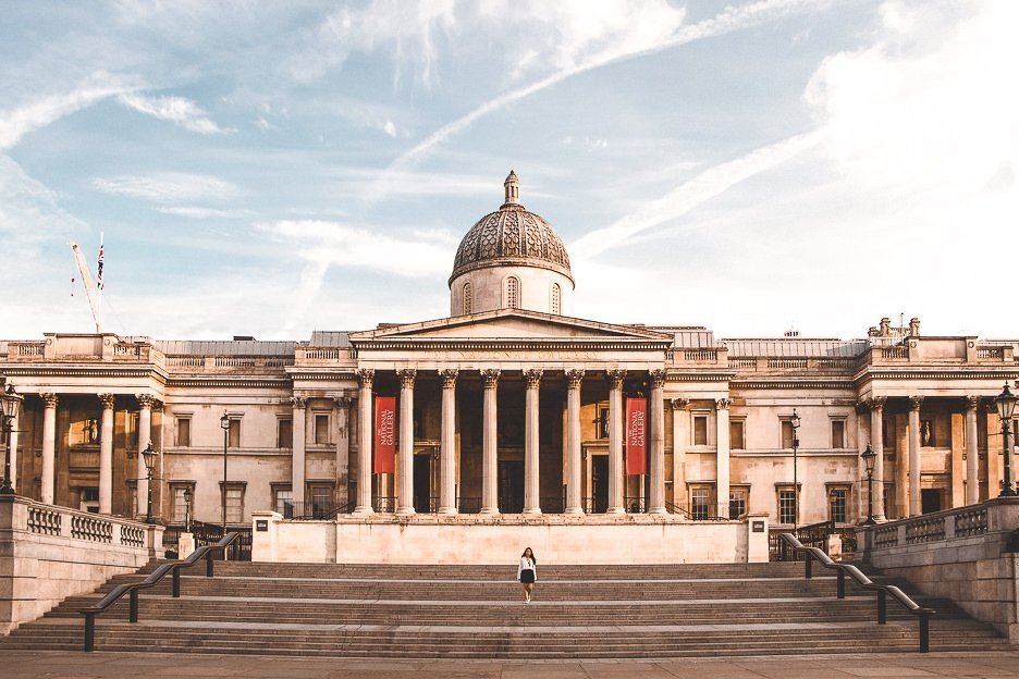 20 Locations For The Best London Instagram Shots 1 L National Gallery in London | Best London Instagram Shots