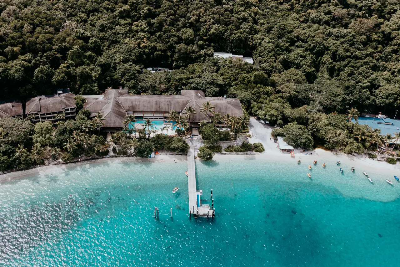 Fitzroy Island drone
