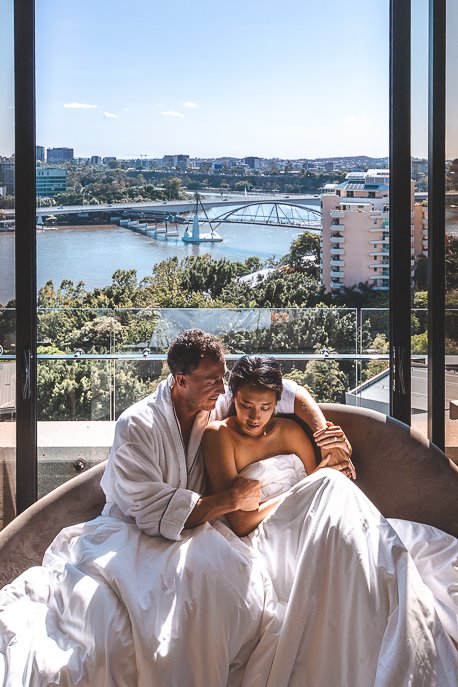 Emporium Hotel South Bank 5 P Enjoying the sunshine in the King River City Suite | Emporium Hotel South Bank