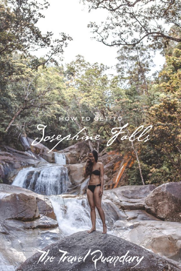 How to get to Josephine Falls Pinterest 1 Pin Photo | Josephine Falls location and how to get there
