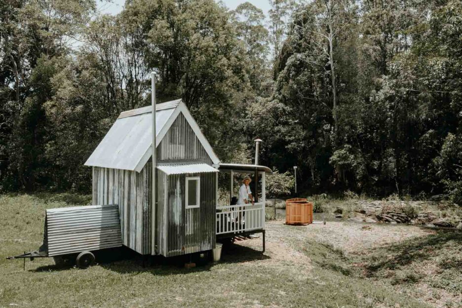 Sustainable, eco-friendly wee tiny, Palmer & Gunn, Gold Coast Hinterland
