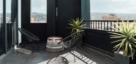 Balcony of Game Changer Penthouse - Change Overnight Hotel