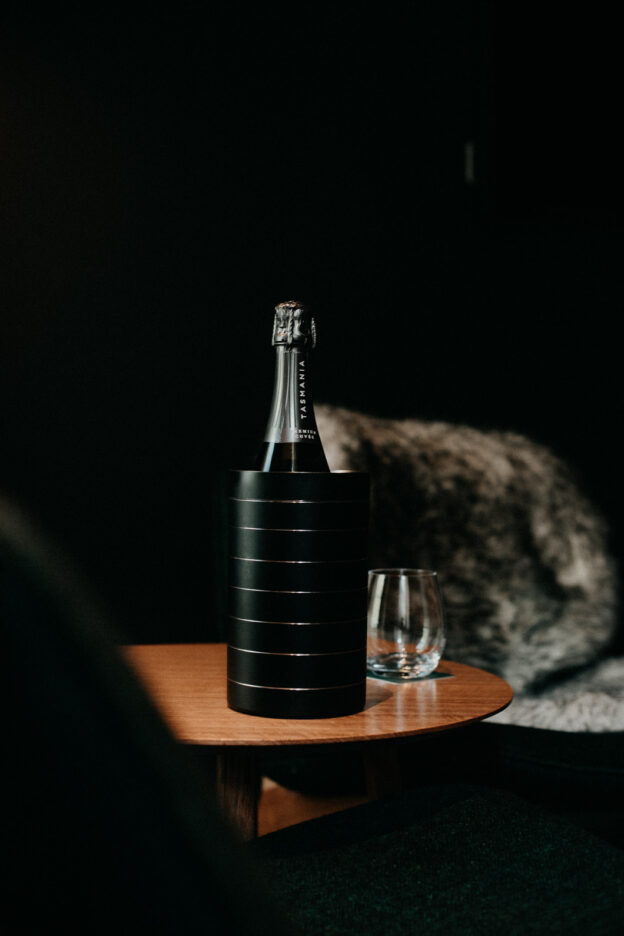 Savouring Tasmanian sparkling wine thanks to MOSS Hotel, Hobart