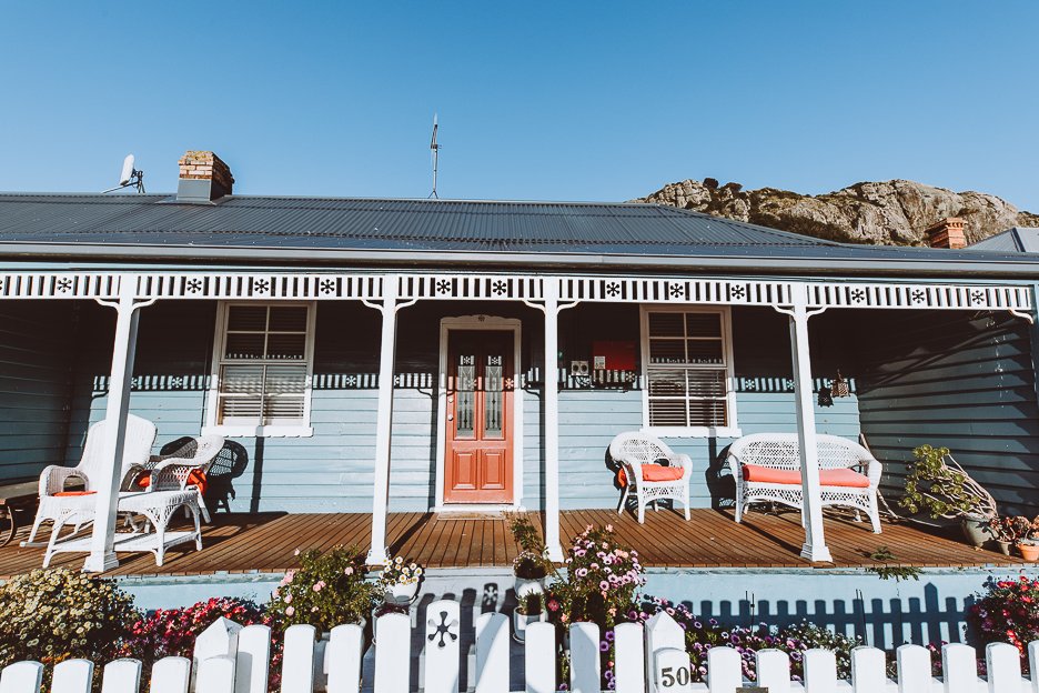 Front porch of quaint B&B | Accommodation Stanley Tasmania